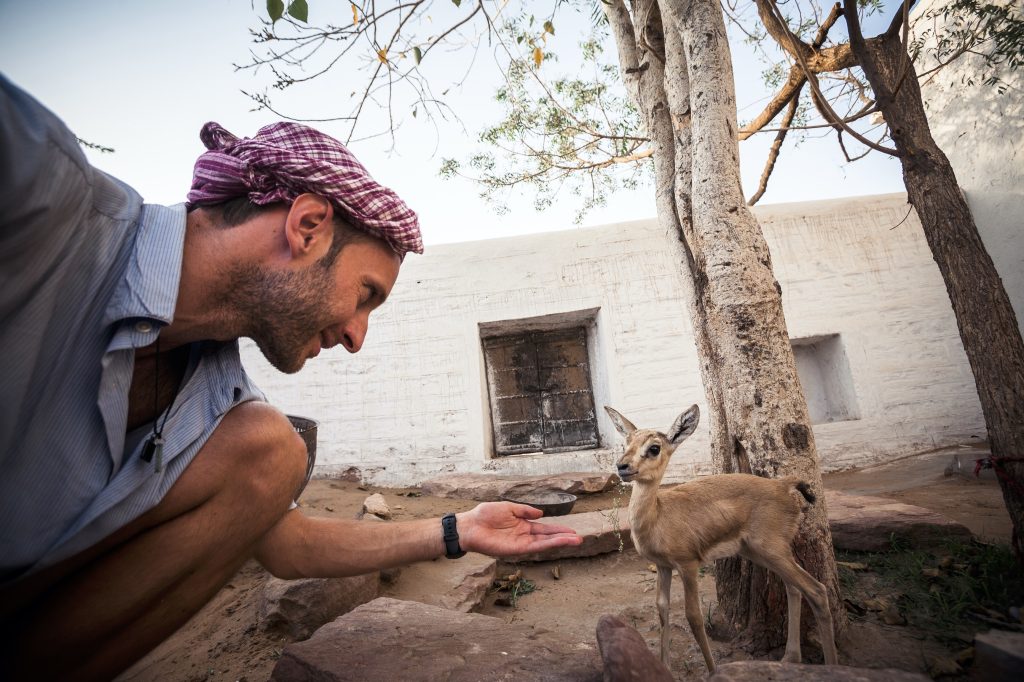 Franck Vogel, réalisateur et photographe, chez les Bishnoïs du Rajasthan